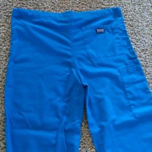 Cherokee scrub pants royal blue